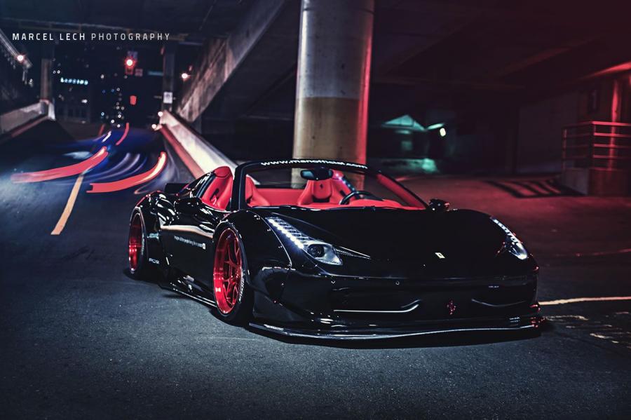  Ferrari 458 Spider by Liberty Walk 2014 года  (фото 3 из 19)